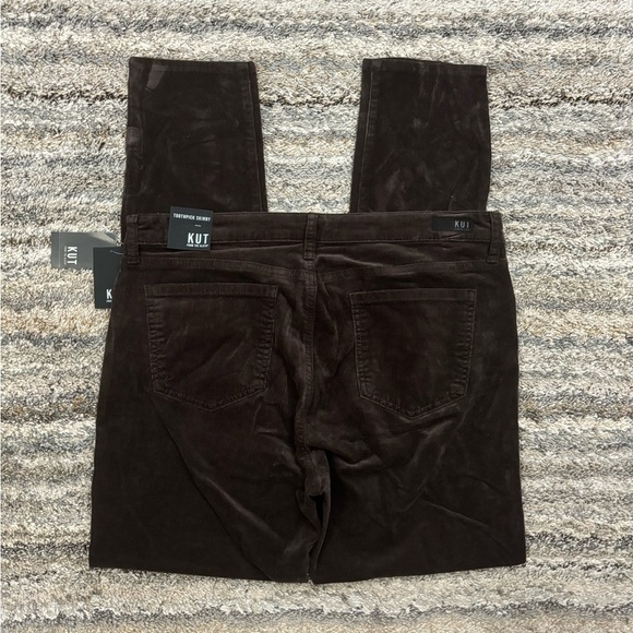 KUT From The Kloth Corduroy Toothpick Skinny Jeans Sz 14 NWT | KUT Skinny Jeans- - Picture 13 of 15